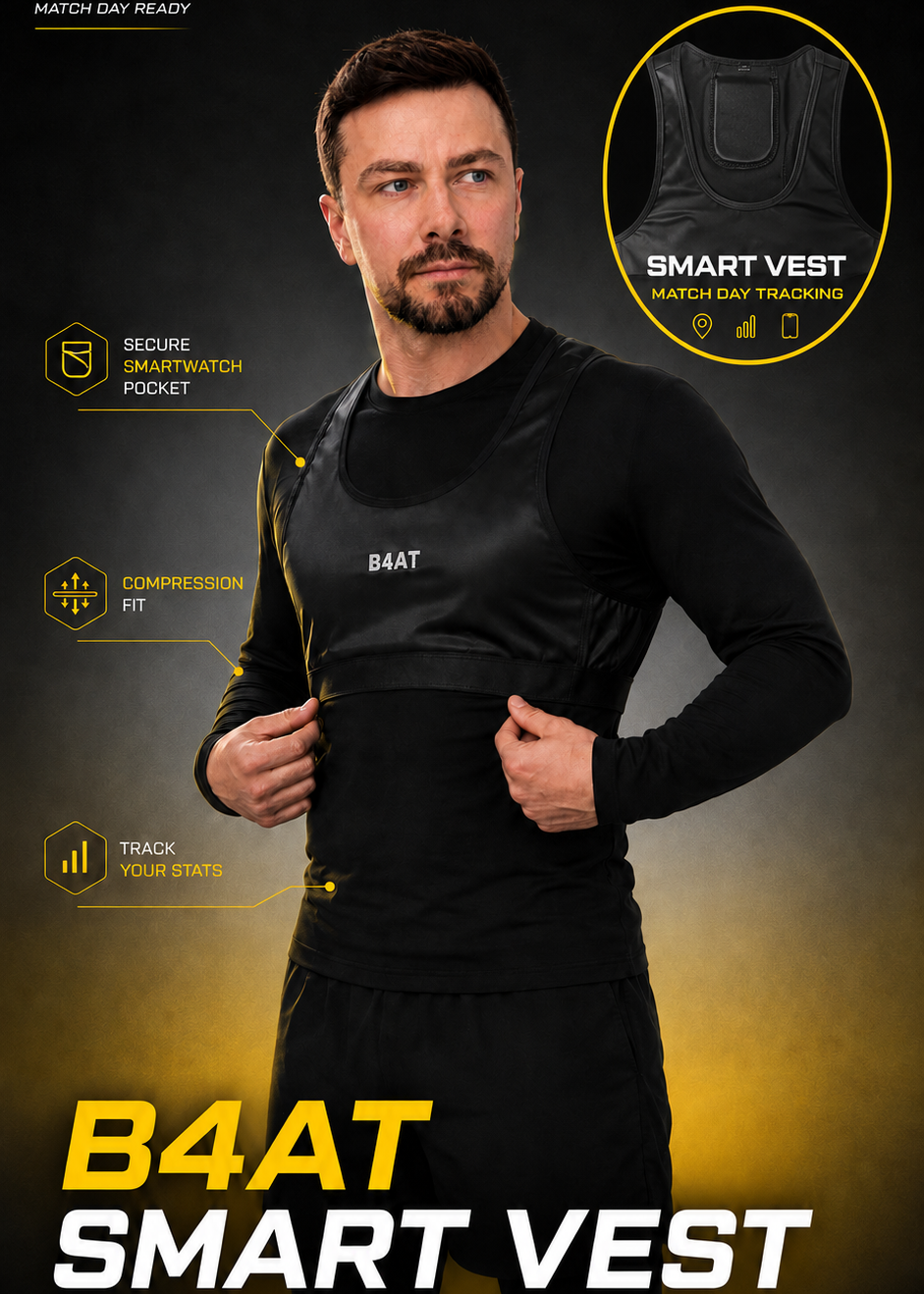 B4AT Smartwatch Vest